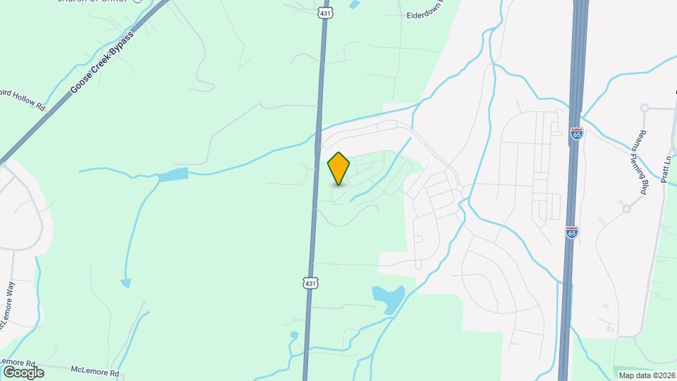 1025 Southbrooke Blvd Map and Location Details