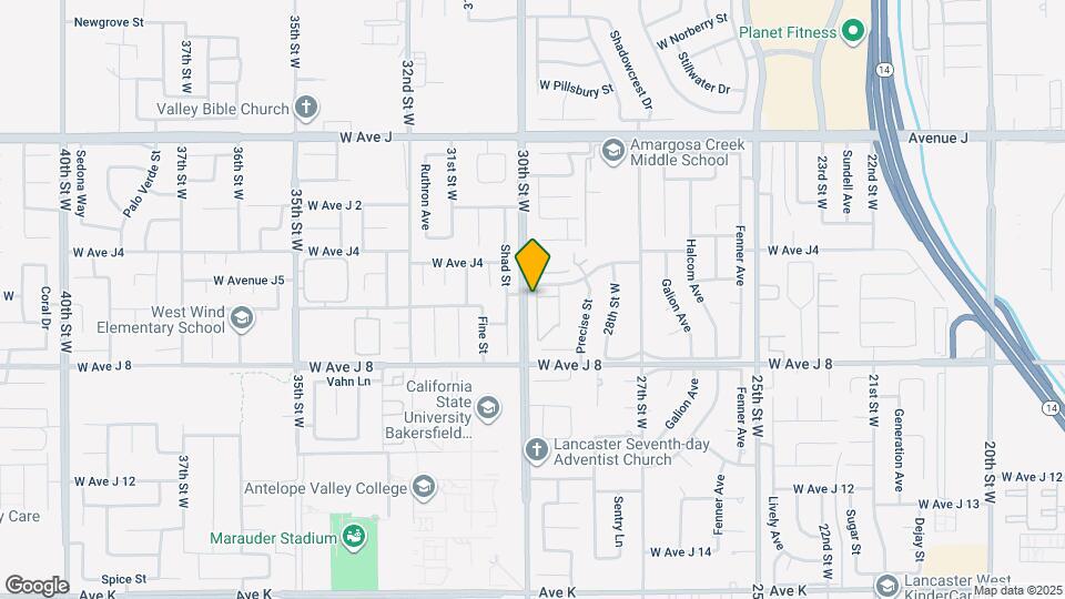 44104 30th St W Mapa y Detalles de la Ubicación