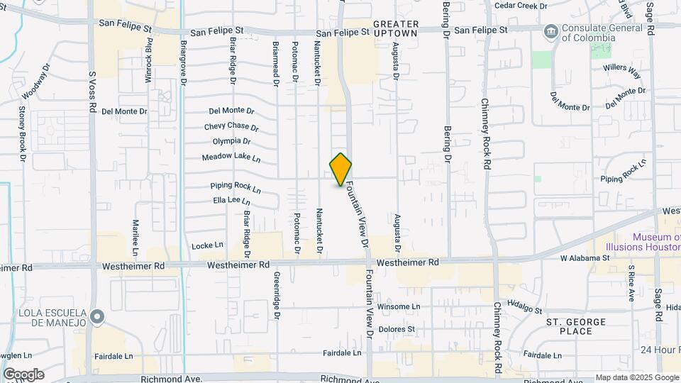 Crosley Tanglewood Apartments Mapa y Detalles de la Ubicación