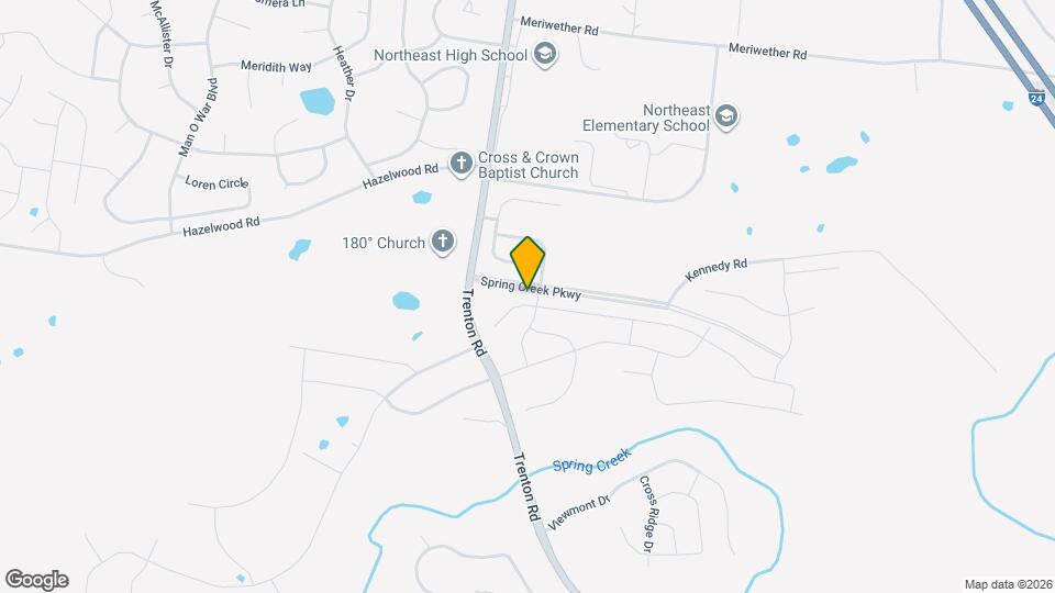 1281 Eagle's View Dr Map and Location Details