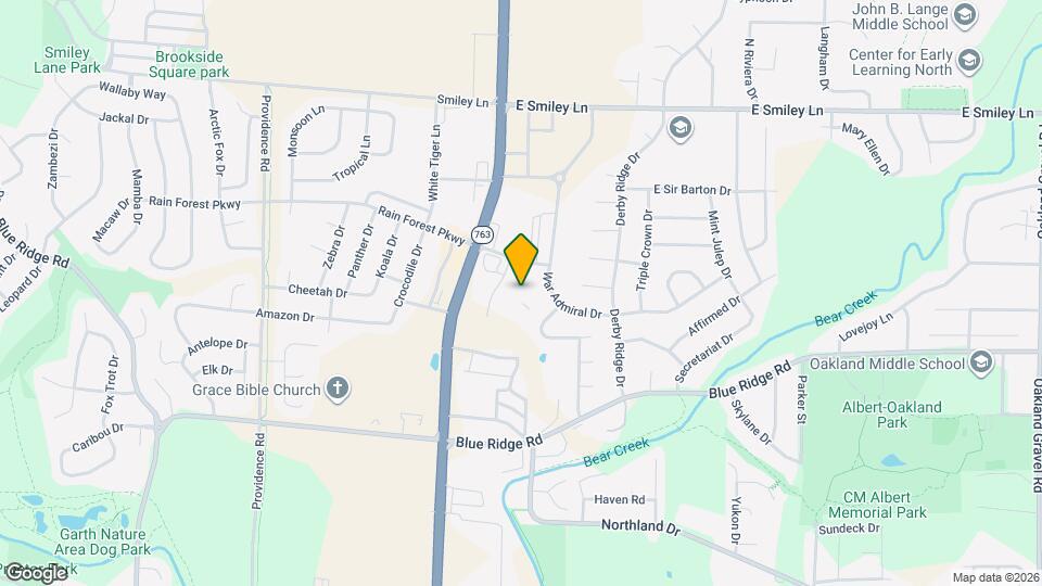 1100 Kennesaw Ridge Rd Map and Location Details