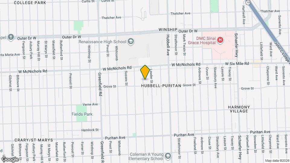 16822 Robson St Map and Location Details