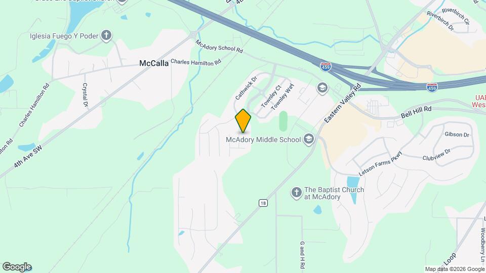 6313 Cathwick Ct Map and Location Details