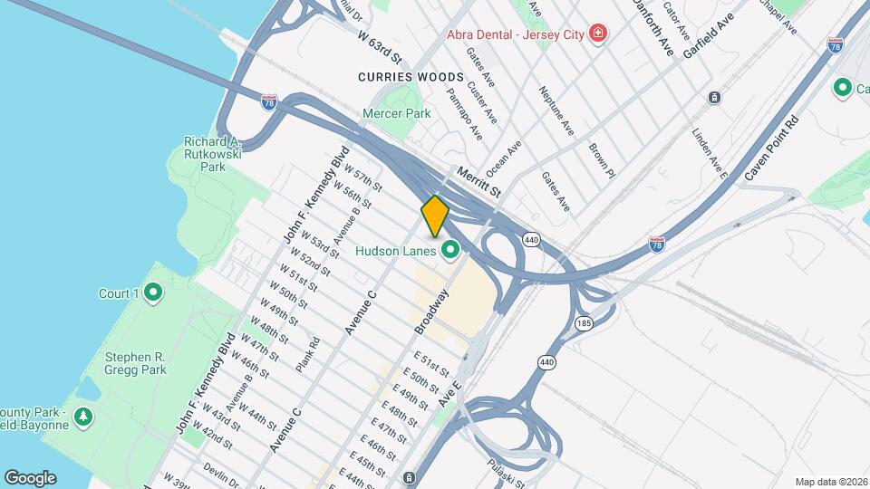 33 W 56th St Mapa y Detalles de la Ubicación