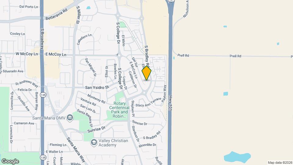 928 Bello Rd Map and Location Details