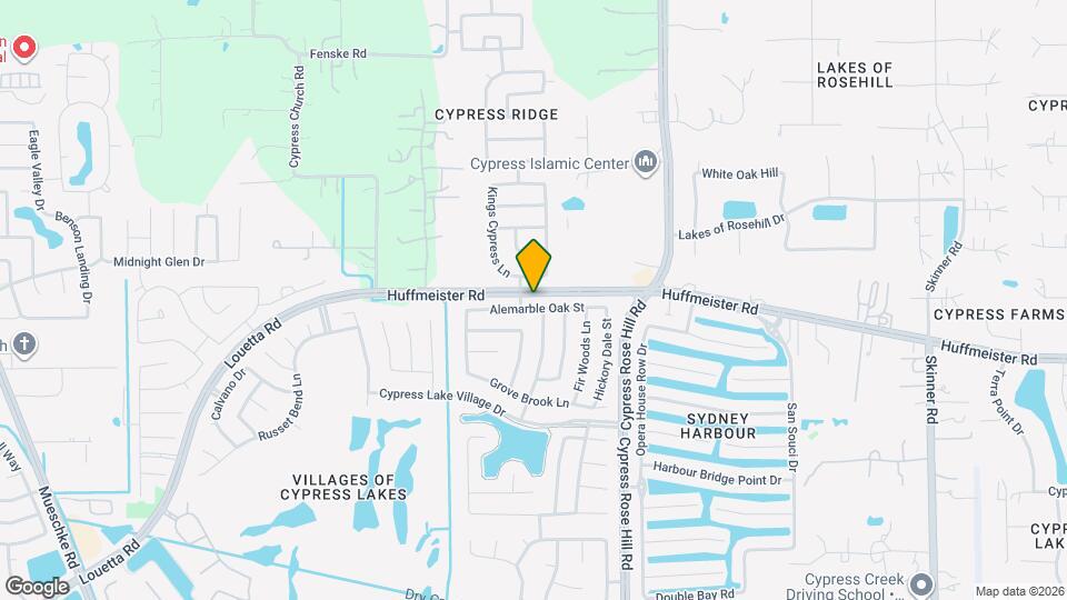 18410 Alemarble Oak St Map and Location Details