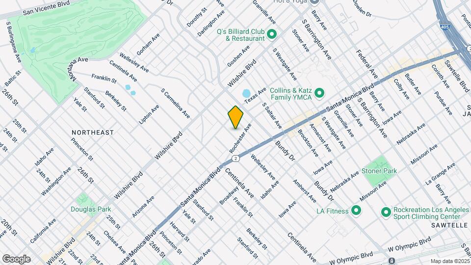 1332 Wellesley Ave Map and Location Details