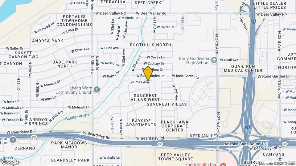 20814 N 31st Dr Mapa y Detalles de la Ubicación