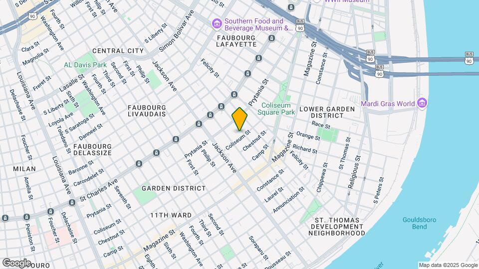 1410 Saint Andrew St Mapa y Detalles de la Ubicación