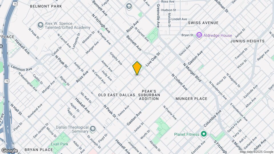 4721 Asher Pl Map and Location Details