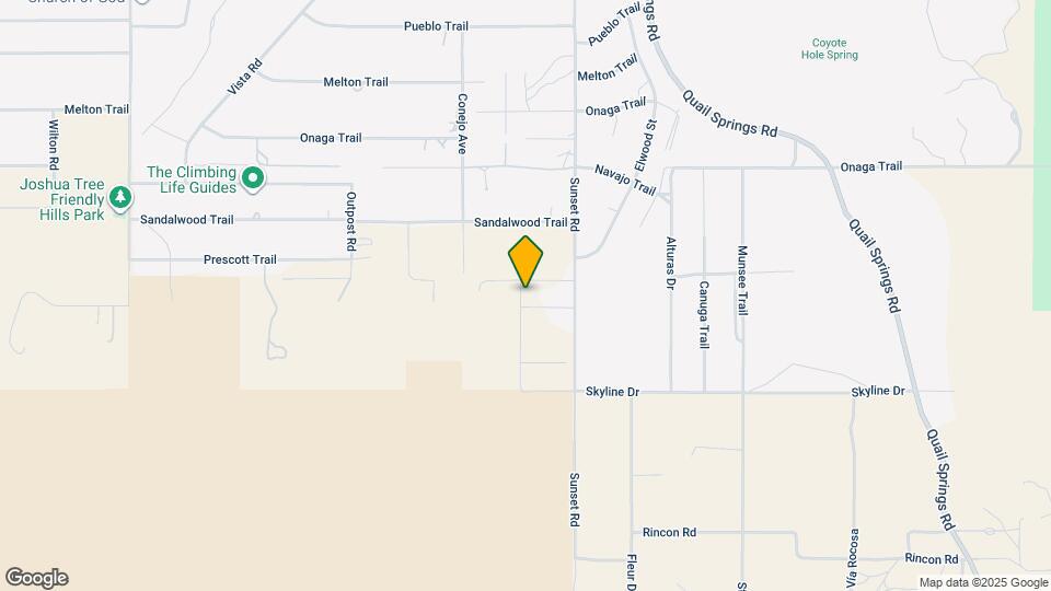 7909 Hillview Rd Map and Location Details