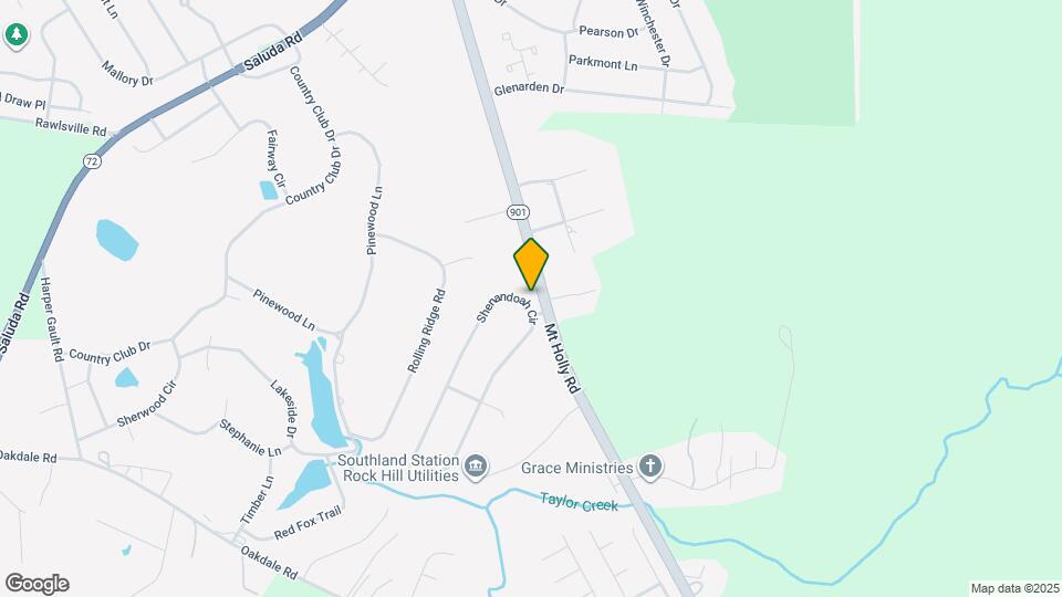 1212 Shenandoah Cir Map and Location Details