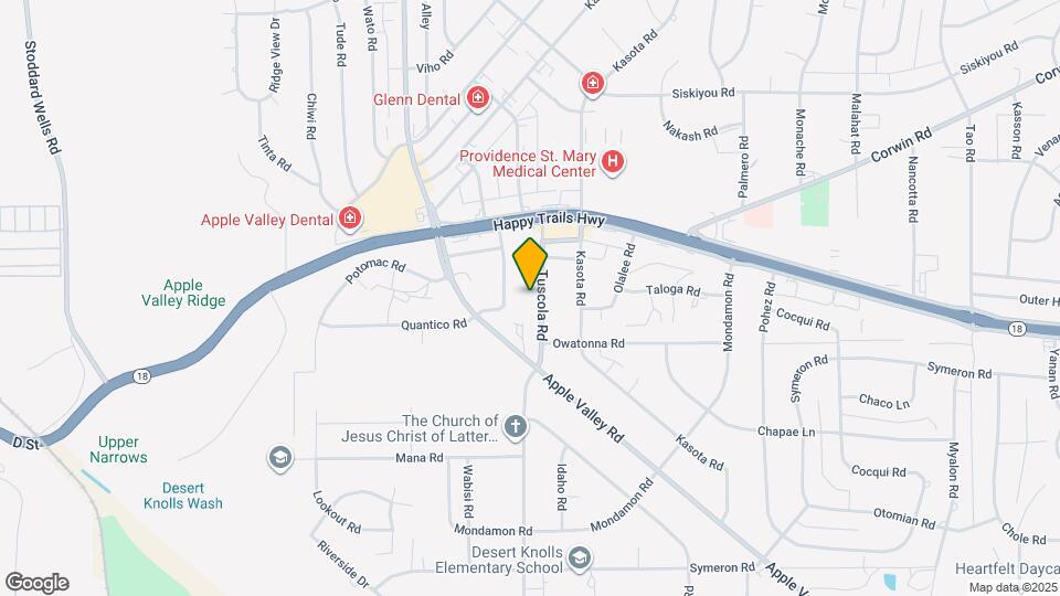 Tuscola Apartments Map and Location Details