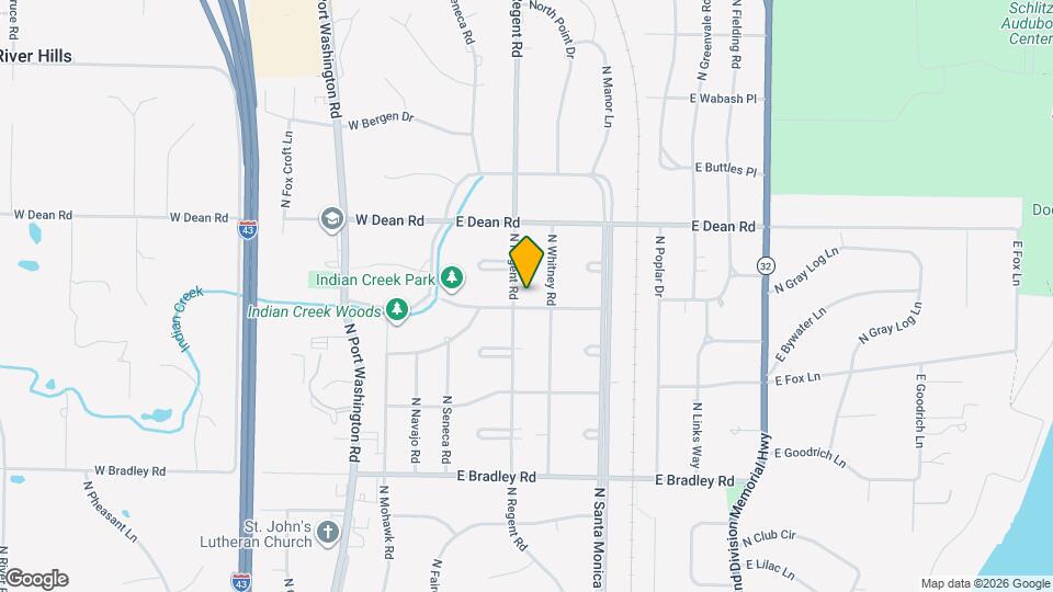 308 E Spooner Rd Map and Location Details