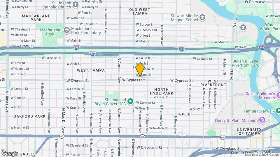 2125 W Cypress St Mapa y Detalles de la Ubicación