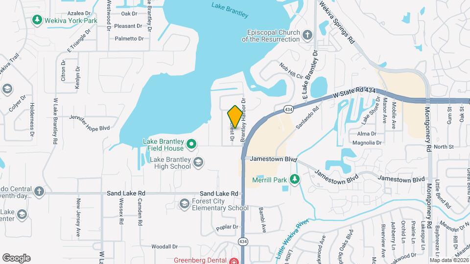 106 Hillcrest Dr Mapa y Detalles de la Ubicación