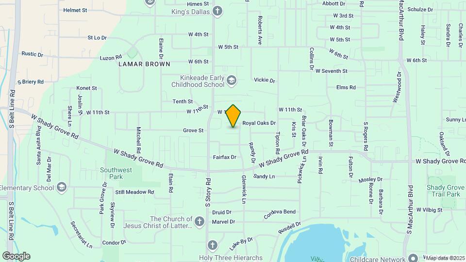 2211 Granada Dr Map and Location Details