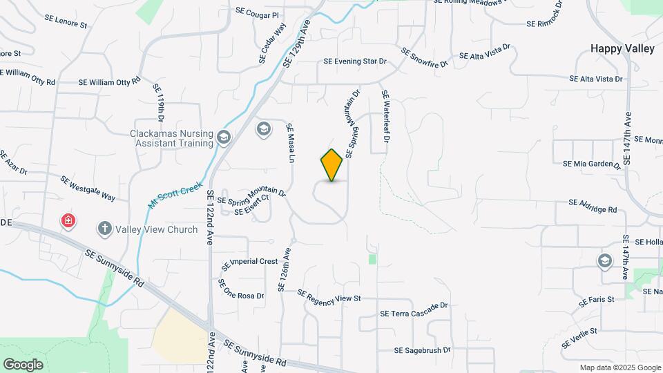 12076 SE Deerfield Dr Map and Location Details