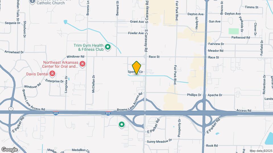 2212 Conrad Dr Map and Location Details