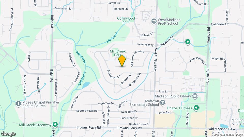 106 Teal Park Ln Map and Location Details