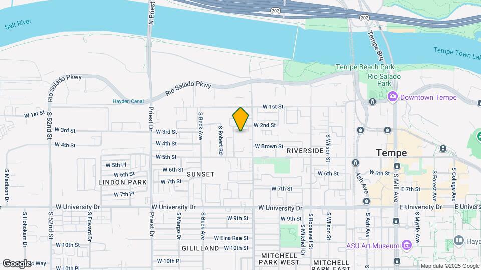 301 S Westfall Ave Map and Location Details