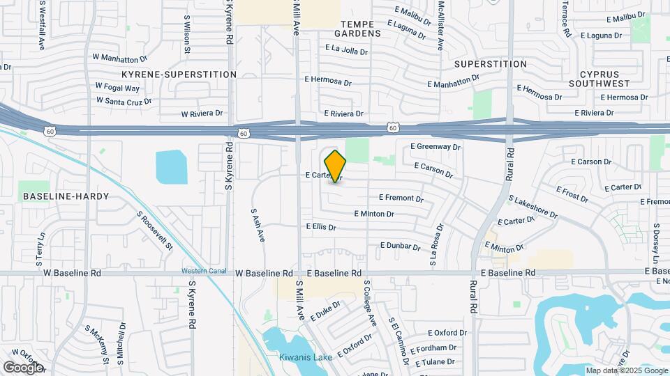 118 E Fremont Dr Map and Location Details