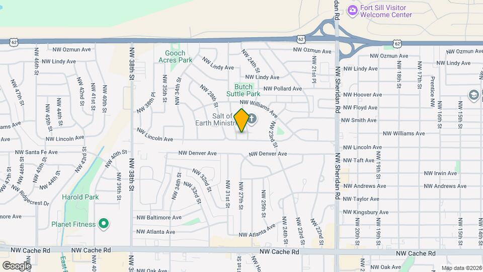 2505 NW Lincoln Ave Map and Location Details