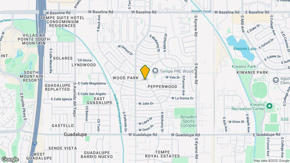903 W Yale Dr Map and Location Details