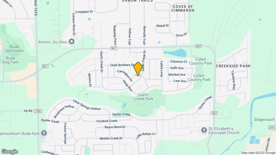 2294 Garlic Creek Dr Map and Location Details