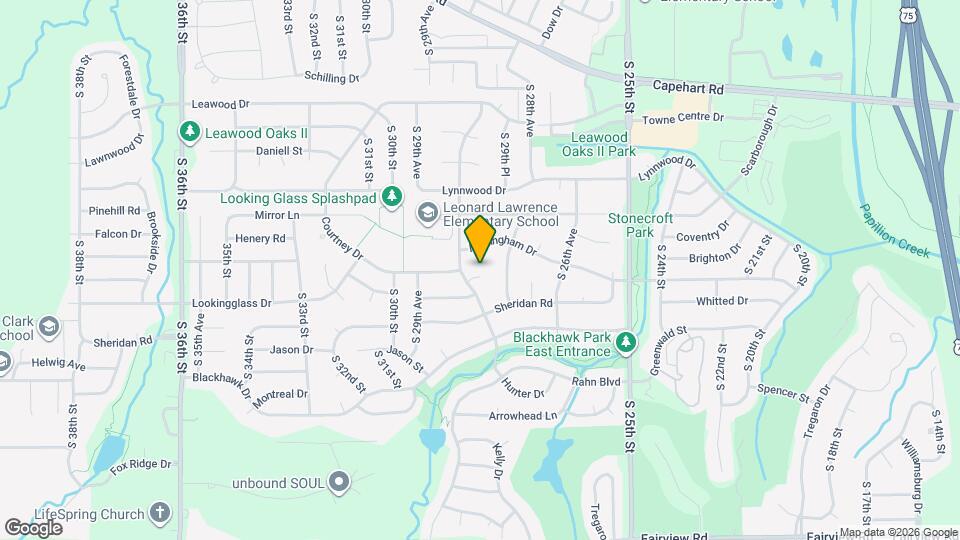 2812 Courtney Cir Map and Location Details