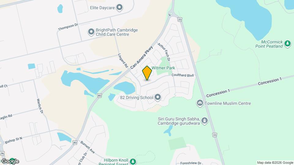 198 Coulthard Blvd Map and Location Details