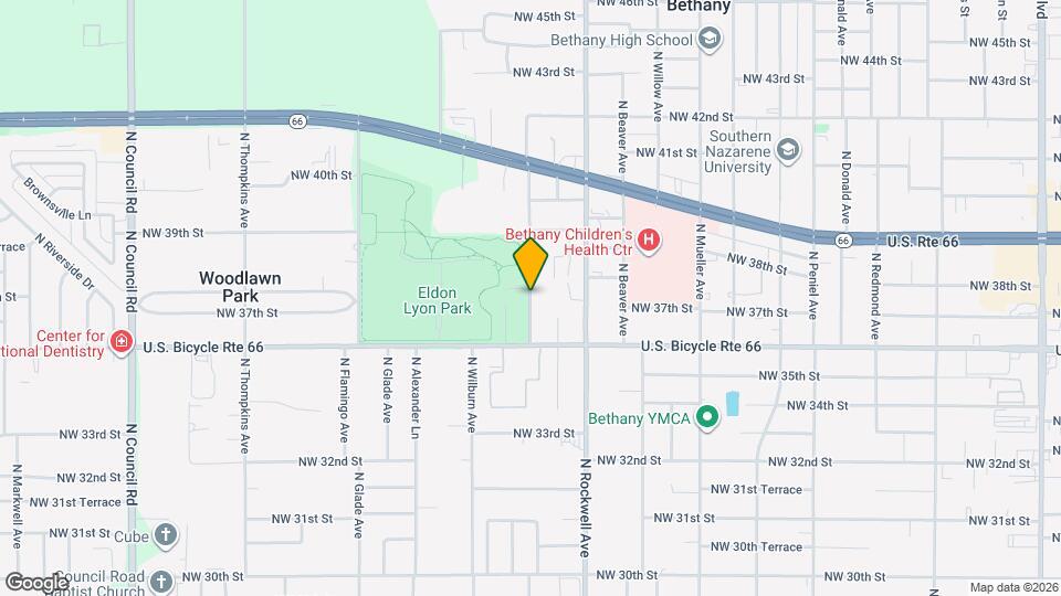 3801 N Divis Ave Map and Location Details