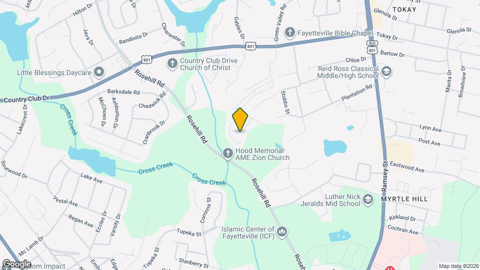 1735 Zion Dr Map and Location Details