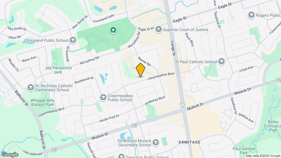 81 Clearmeadow Blvd Map and Location Details