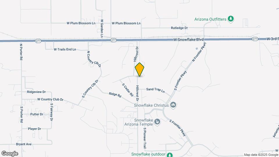 57 S Hillcrest Dr Map and Location Details