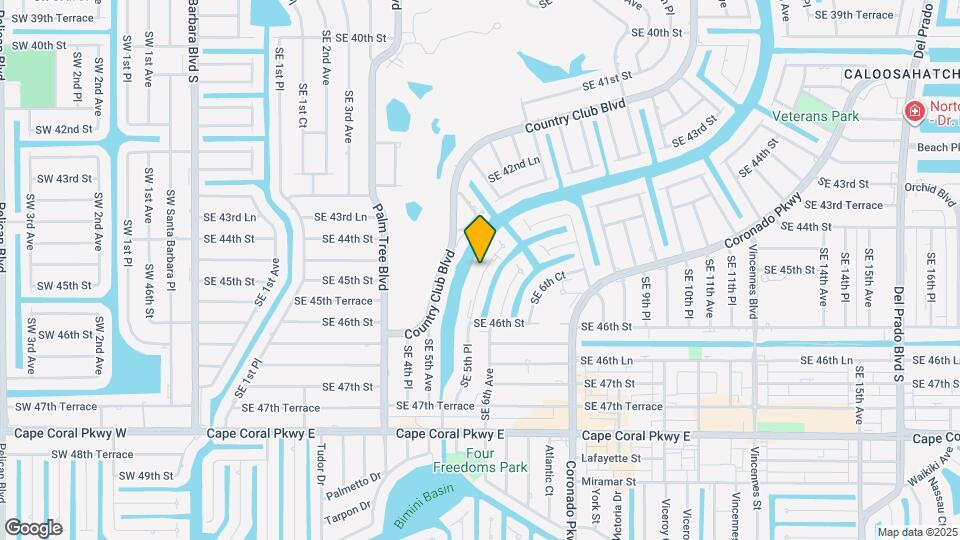 4538 SE 5th Pl Map and Location Details