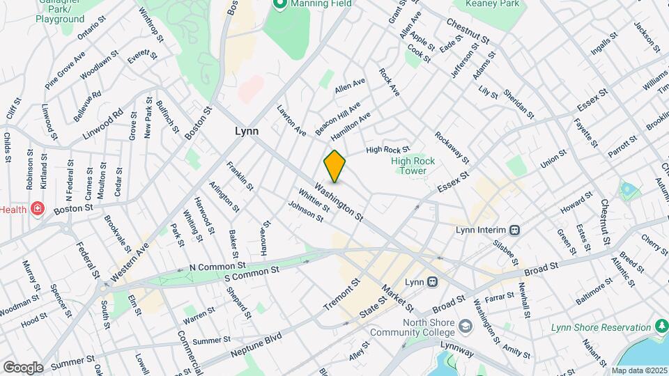 190 Washington St Mapa y Detalles de la Ubicación