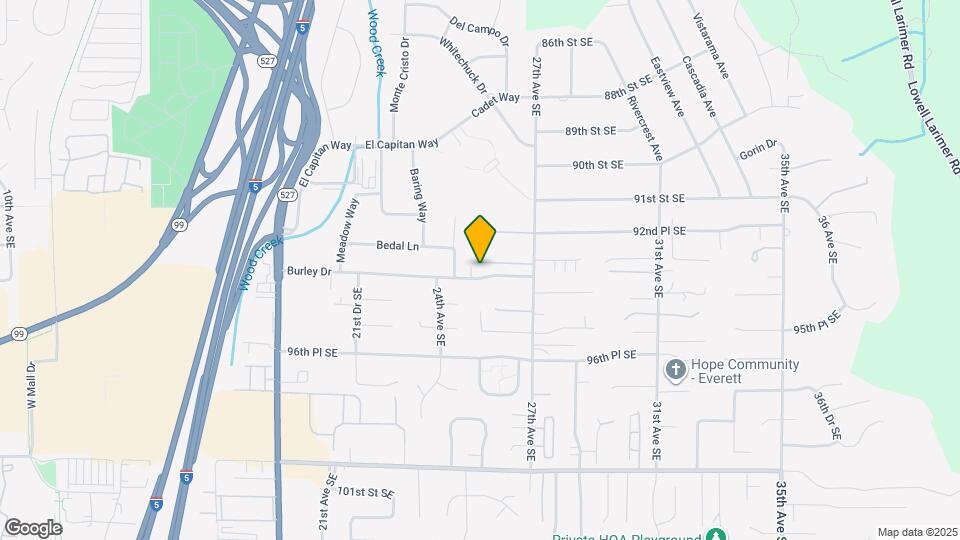 2517 Burley Dr Map and Location Details