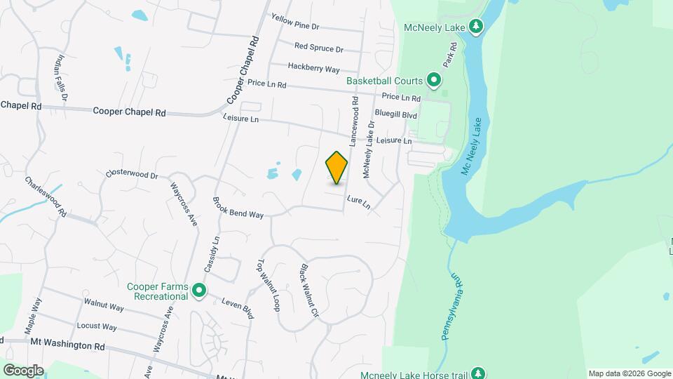 6311 Lure Ct Mapa y Detalles de la Ubicación