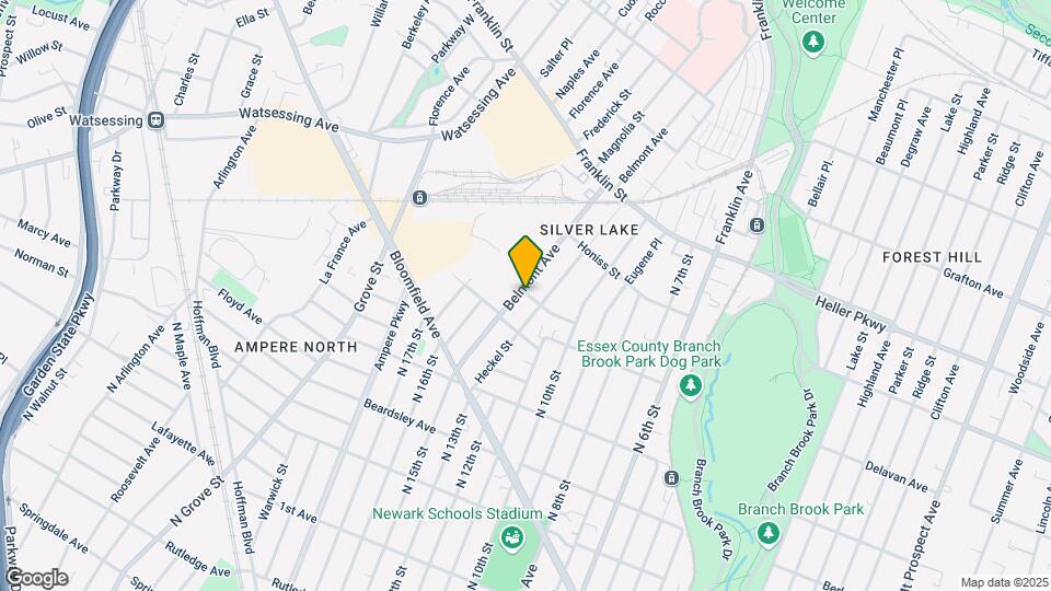 86 Belmont Ave, Unit 2 Map and Location Details