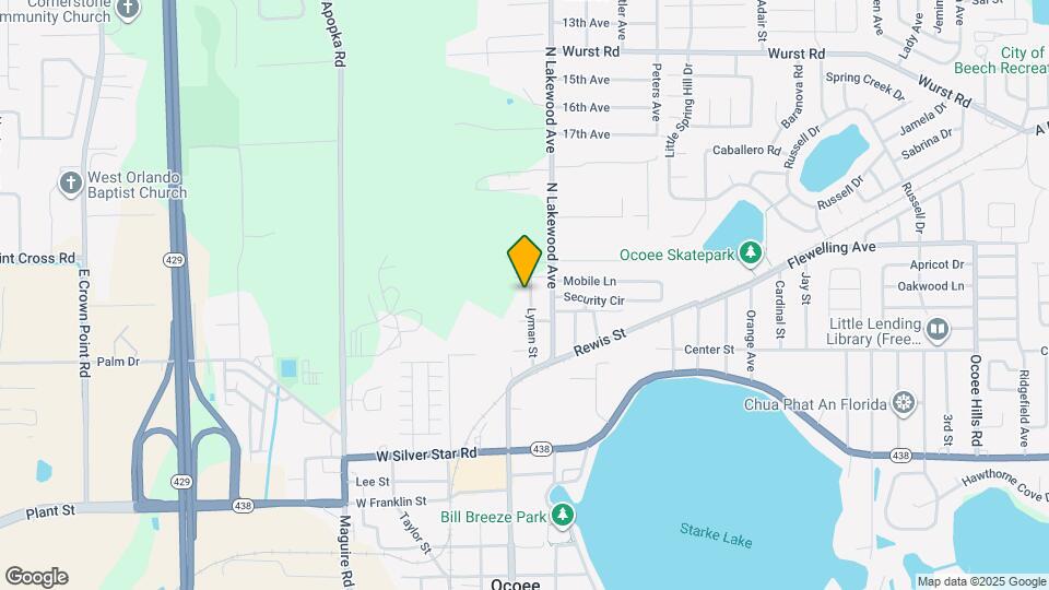 718 Lyman St Map and Location Details