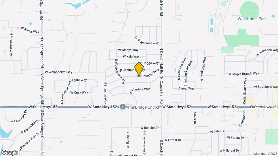 1030 W Churchill Way Map and Location Details