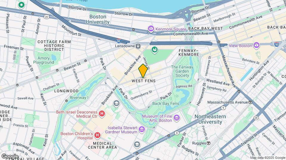 1330 Boylston St Mapa y Detalles de la Ubicación