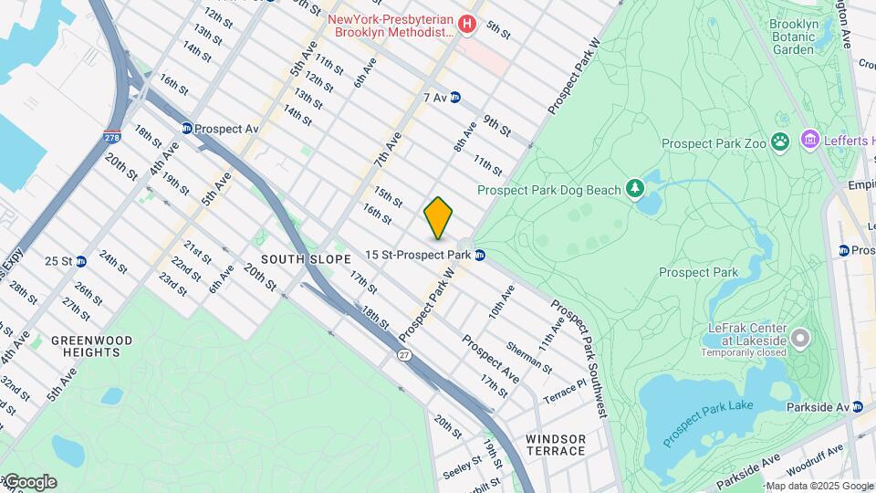 439 16th St Map and Location Details