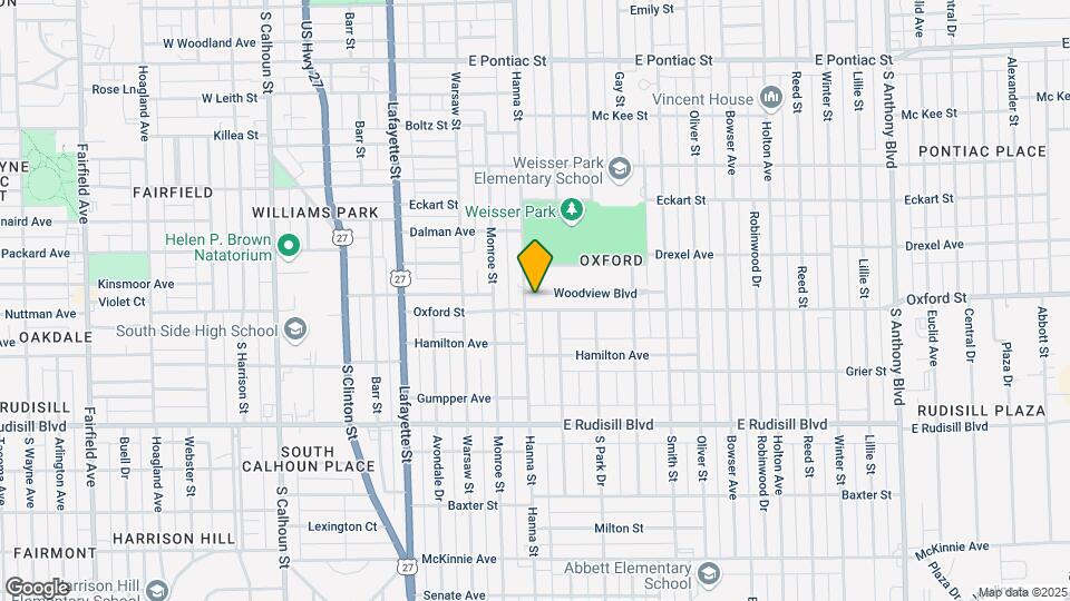3409 Hanna St Map and Location Details