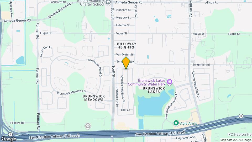 13910 Merganser Dr Map and Location Details