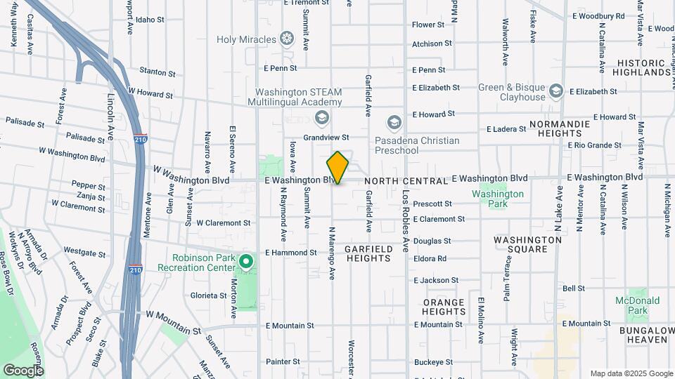 248 E Washington Blvd Mapa y Detalles de la Ubicación