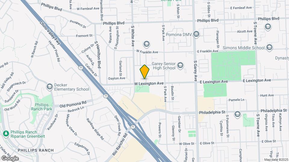 765 W Lexington Ave Map and Location Details