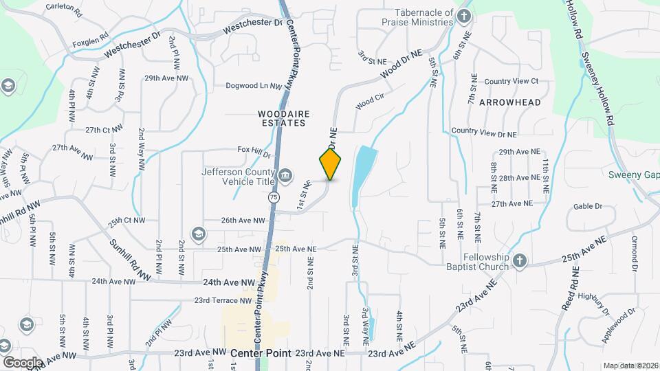 2629 Wood Dr NE Map and Location Details