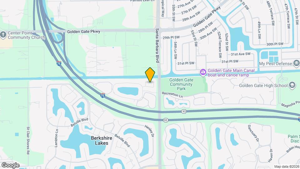 1494 Trafalgar Ln Map and Location Details